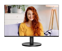 AOC Monitor 23.8" LED IPS FullHD 1080p 100Hz - Respuesta 1ms - Angulo de Vision 178° - Altavoces Incorporados - HDMI, VGA, Audio - VESA 100x100mm