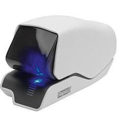 Rapid Grapadora Electrica Supreme 5025E - 25 Hojas - Carga de Cartucho - Diseño Excepcional - Blanco Grapa - Tecnologia de Grapado Plano - Cartucho Incluido - Enchufe Europeo Estandar