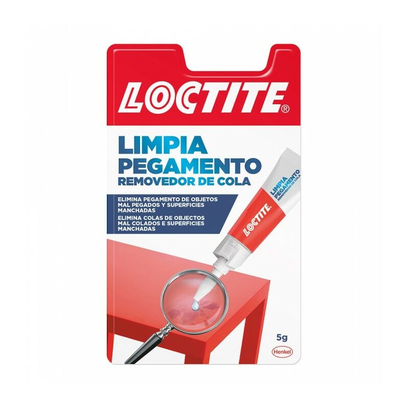 Loctite Super Glue-3 Limpia Pegamento 5gr - Elimina Restos de Etiquetas Adhesivas, Restos de Pegamento en Objetos Mal Pegados y Manchas de Tinta