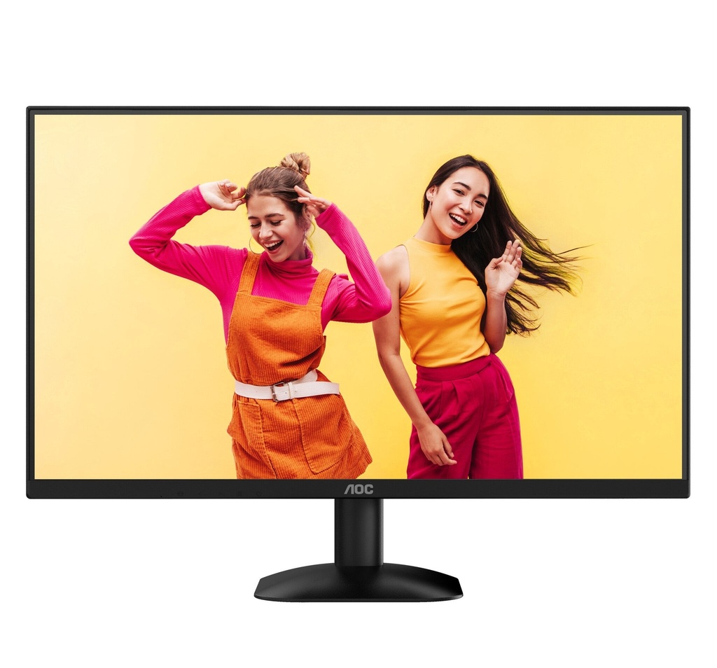 AOC 27B35HM Monitor 27" WLED VA FullHD 1080p 100Hz - Respuesta 1ms - Angulo de Vision 178° - HDMI, VGA - VESA 100x100mm