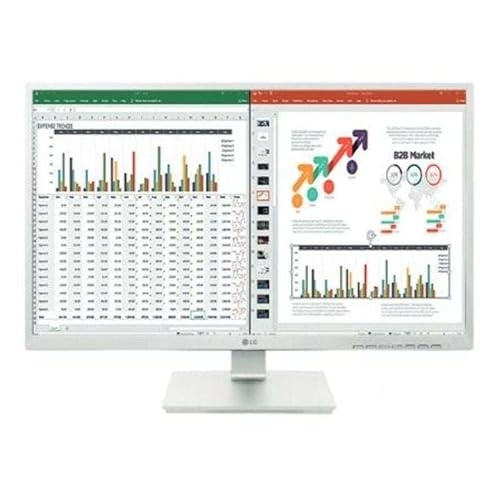 LG Monitor 27" LED IPS FullHD 1080p 60Hz - Respuesta 5ms - Altavoces - Angulo de Vision 178º - 16:9 - USB, VGA, DVI, HDMI, DisplayPort - VESA 100x100mm