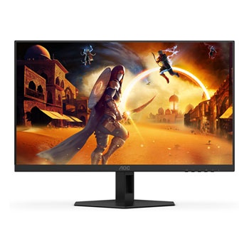 AOC G4 Monitor 27" LED Fast IPS FullHD 180Hz HDR10 - Respuesta 1ms - Angulo de Vision 178° - Altavoces Incorporados - HDMI, DisplayPort, Audio - Montaje VESA 100x100
