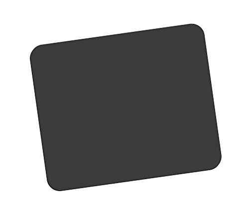 Fellowes Alfombrilla Estandar - Superficie de Poliester y Base de Espuma - 23x19cm - Color Negro