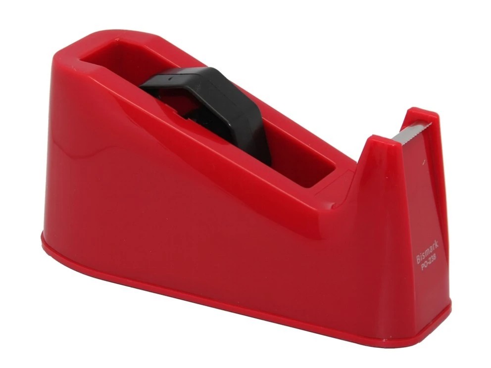 Bismark Portarrollos de Sobremesa para Cintas Adhesivas de hasta 66m - Colores Surtidos Aleatorios