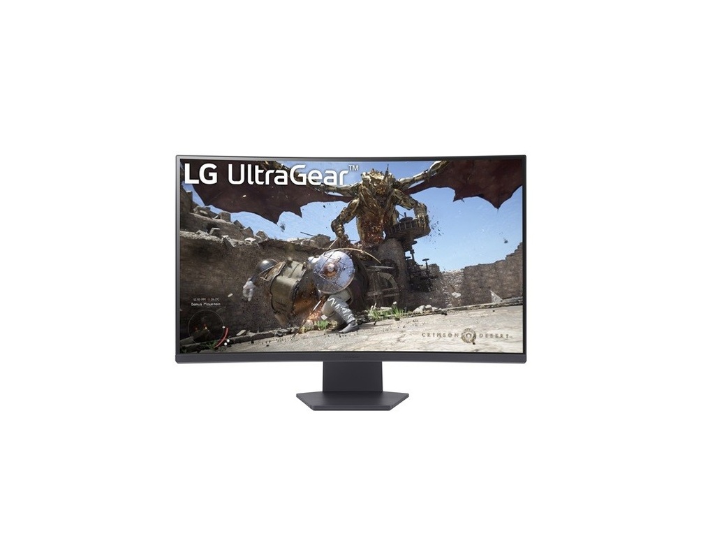 LG UltraGear Monitor 31.5" Curvo 1000R LED VA QHD FreeSync 180Hz - Respuesta 1ms - 16:9 - HDMI, DisplayPort - VESA 100x100mm