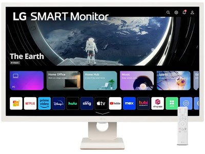 LG MyView Smart Monitor 31.5" LED IPS FullHD 1080p 60Hz WiFi, Bluetooth - Altavoces - Angulo de Vision 178º - 16:9 - HDMI, USB - VESA 100x100