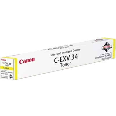 Canon CEXV34 Amarillo Cartucho de Toner Original - 3785B002