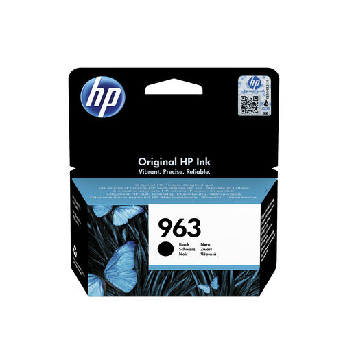 HP 963 Negro Cartucho de Tinta Original - 3JA26AE