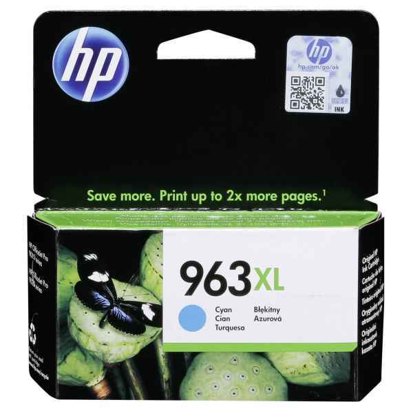 HP 963XL Cyan Cartucho de Tinta Original - 3JA27AE
