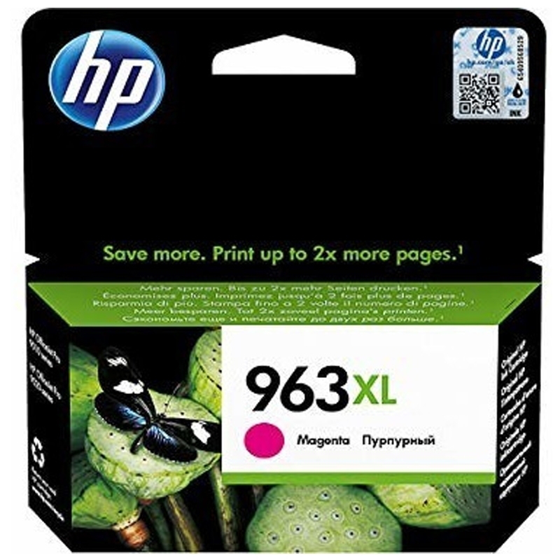 HP 963XL Magenta Cartucho de Tinta Original - 3JA28AE