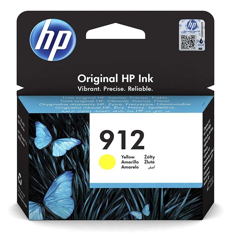 HP 912 Amarillo Cartucho de Tinta Original - 3YL79AE
