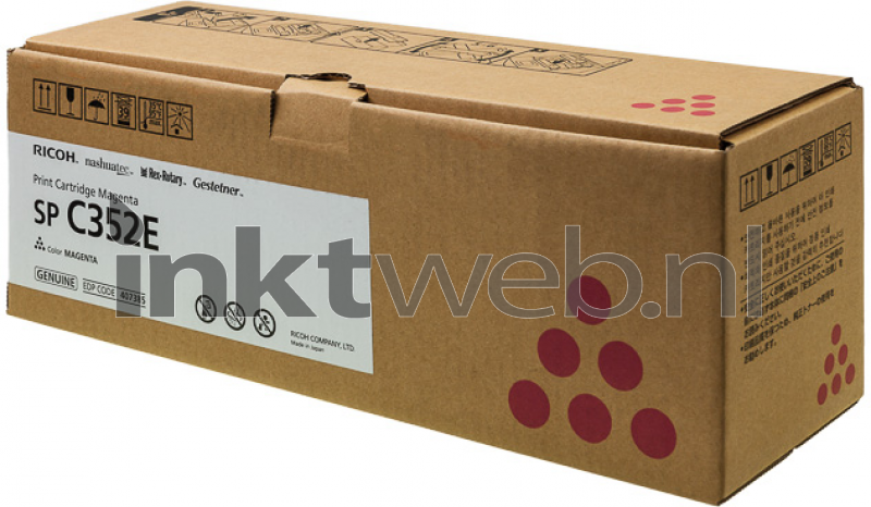 Ricoh SP C352E Magenta Cartucho de Toner Original - 408217/SP C352E