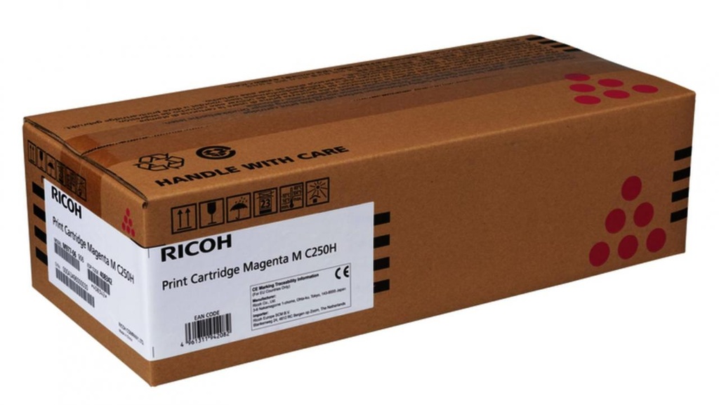 Ricoh MC250FW/P301W Magenta Cartucho de Toner Original - 408342/M C250HM