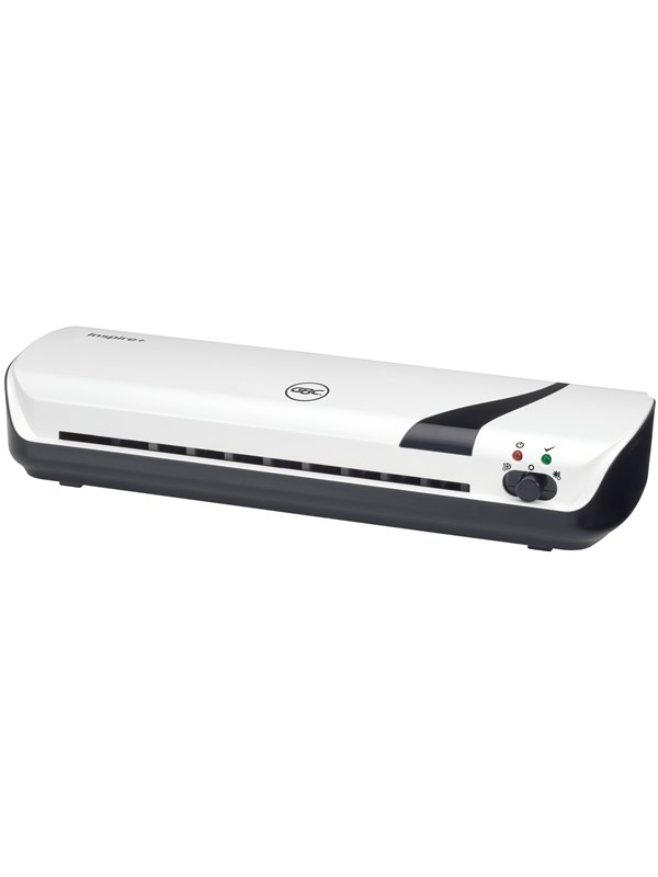 GBC Inspire+ A4 Plastificadora - Hasta Tamaño A4 - Velocidad 250mm/min - Calentamiento en 4 Minutos - Ajuste Adicional Frio - Grueso Bolsa 75 y 125mic - Color Blanco