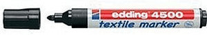 Edding 4500 Rotulador Permanente para Textil - Punta Redonda - Trazo entre 2 y 3mm - Olor Neutro - Secado Rapido - Color Verde Claro