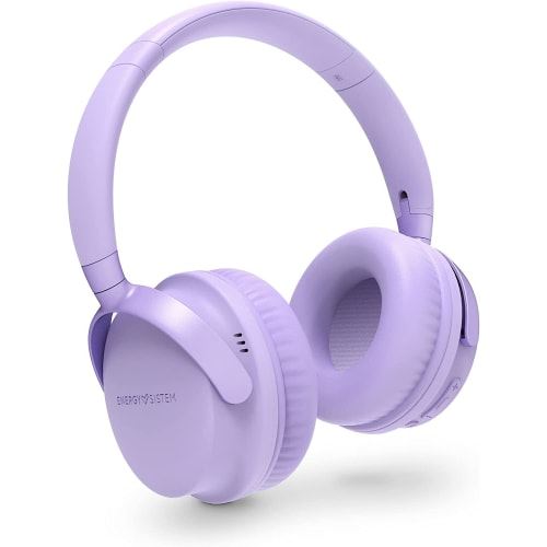 Energy Sistem Auriculares Bluetooth Style 3 - Graves Profundos - Llamadas de Voz de Alta Calidad - Plegable - Color Violeta