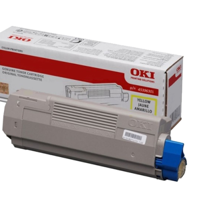 OKI MC760/MC770/MC780 Amarillo Cartucho de Toner Original - 45396301