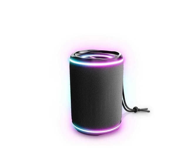 Energy Sistem Urban Box Supernova Altavoz 16W - TWS - Bluetooth 5.1 - Iluminacion RGB - USB/MicroSD - Color Negro