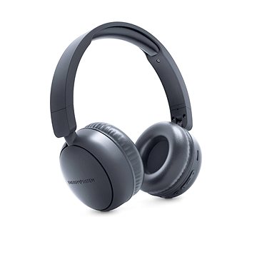 Energy Sistem Auriculares Bluetooth con Radio FM - Plastico 100% Reciclado - Reproductor MP3 y MicroSD Player - Tecnologia Bluetooth - Color Gris