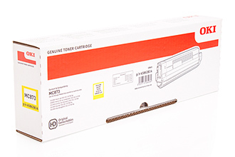 OKI MC873/MC883 Amarillo Cartucho de Toner Original - 45862814