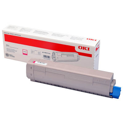 OKI C813 Magenta Cartucho de Toner Original - 46471114
