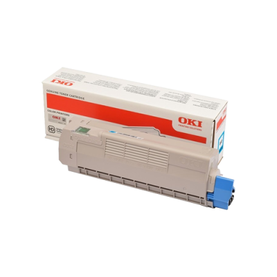 OKI C612 Cyan Cartucho de Toner Original - 46507507