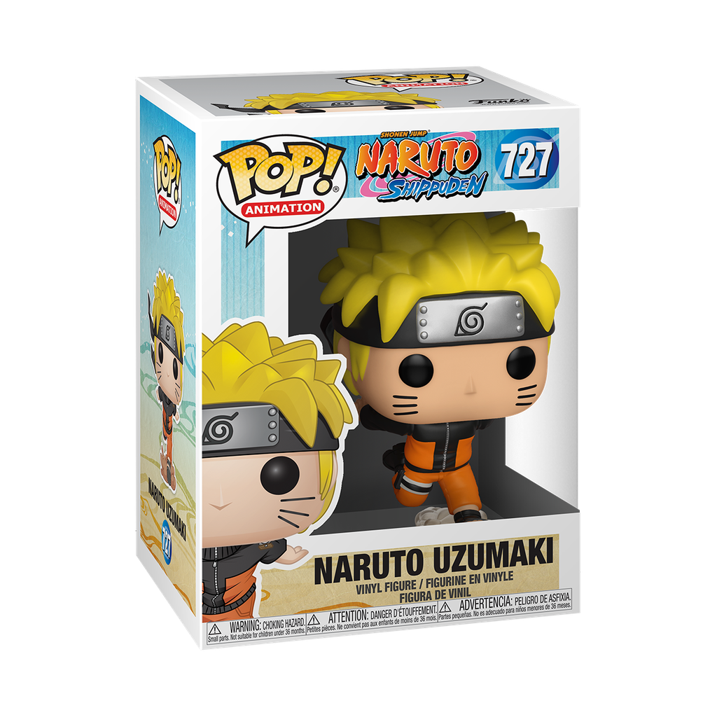 Funko Pop Animacion Naruto Shippuden Naruto Corriendo - Figura de Vinilo - Altura 9cm aprox.