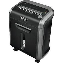 Fellowes 79Ci Destructora de Papel Manual Corte en Particulas P-4 - Destruye hasta 16 Hojas - Capacidad de la Papelera 23L - Color Negro