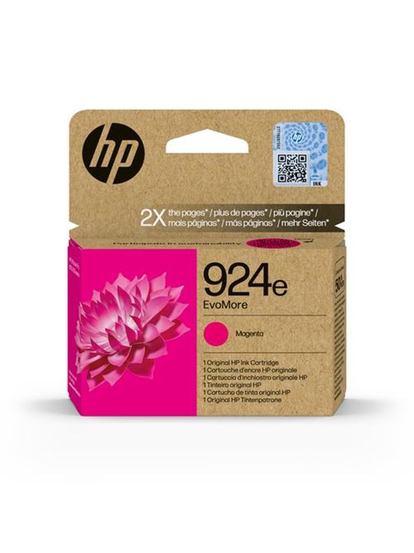 HP 924e Magenta Cartucho de Tinta Original - 4K0U8NE