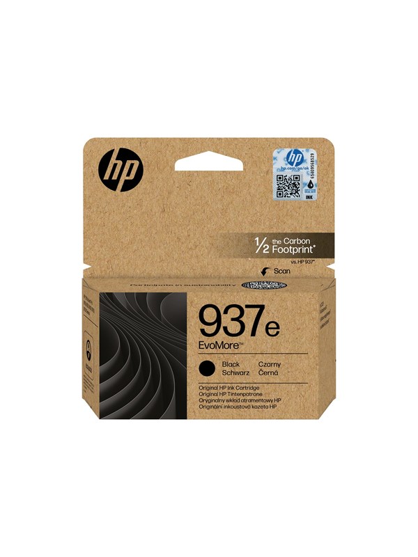 HP 937e Negro Cartucho de Tinta Original - 4S6W9NE