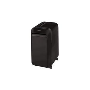 Fellowes LX221 Destructora de Papel Manual Microcorte P-5 - Destruye hasta 20 Hojas - Papelera de 30L - Color Negro