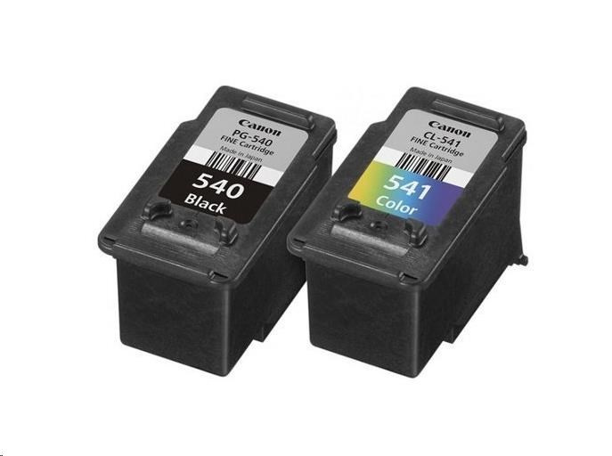 Canon PG540 Negro + CL541 Color Pack de 2 Cartuchos de Tinta Originales + 50 Hojas de Papel Fotografico - 5225B013