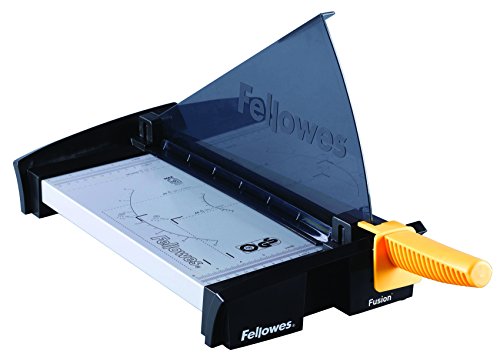 Fellowes Guillotina Fusion A4 - Recorta hasta 10 Hojas - Formato A4 - Cuchilla de Acero Inoxidable