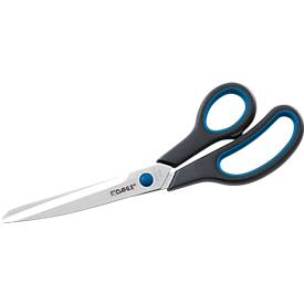 Dahle 54410 Office Comfort-Grip Tijeras de Acero Templado 25cm - Hojas Afiladas - Mangos Revestidos de Goma