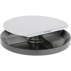 Kensington Soporte Giratorio Smartfit - Organizador Giratorio - Admite Monitores de Hasta 18,5 Kg - Altura Ajustable - Gris