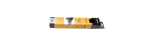 Fellowes Pack de 25 Espirales Metalicas 14mm - Hasta 20 Paginas - Color Negro