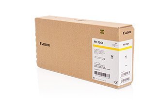 Canon PFI706 Amarillo Cartucho de Tinta Original - 6684B001
