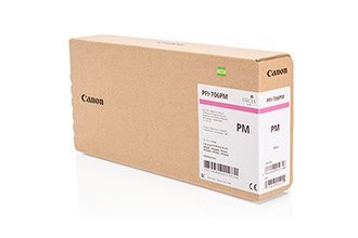 Canon PFI706 Magenta Photo Cartucho de Tinta Original - 6686B001