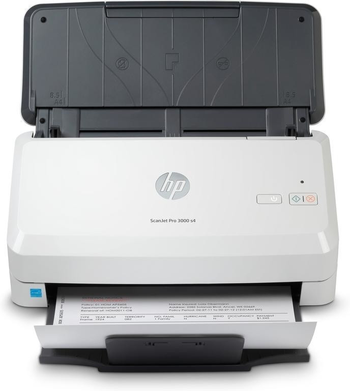 HP ScanJet Pro 3000 S4 Escaner Documental - Hasta 40ppm - Alimentador Automatico - Doble Cara
