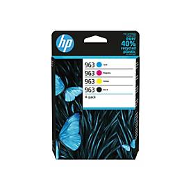 HP 963 Pack de 4 Cartuchos de Tinta Originales - 6ZC70AE