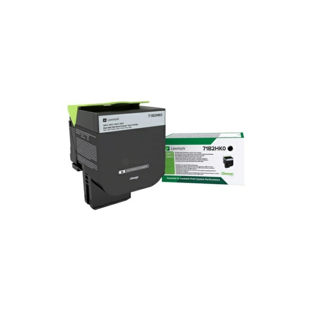 Lexmark CS417/CX417/CS517/CX517 Negro Cartucho de Toner Original - 71B2HK0/71B0H10