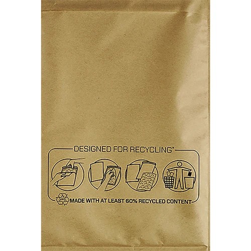 Fellowes Bankers Box Pack de 50 Bolsas de Burbujas Acolchada - Medida 300x440mm - Burbujas Internas para Amortiguacion - Ideal para Productos Fragiles - Tira Autoadhesiva para Cierre
