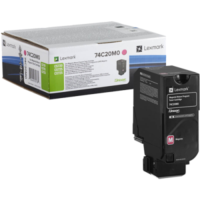 Lexmark CS720/CS725/CX725 Magenta Cartucho de Toner Original - 74C20M0