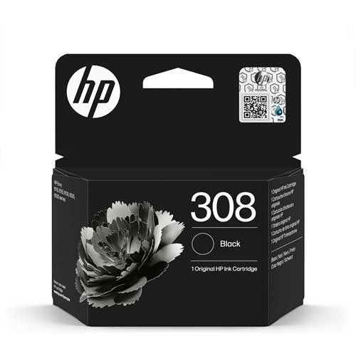 HP 308 Negro Cartucho de Tinta Original - 7FP21UE