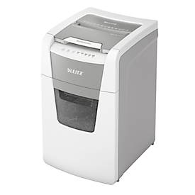 Leitz IQ 150 Autofeed P5 Destructora de Papel Automatica Micro Corte P-5 - Autoalimentacion 150 Hojas, Manual 6 Hojas - Papelera de 44L - Color Blanco