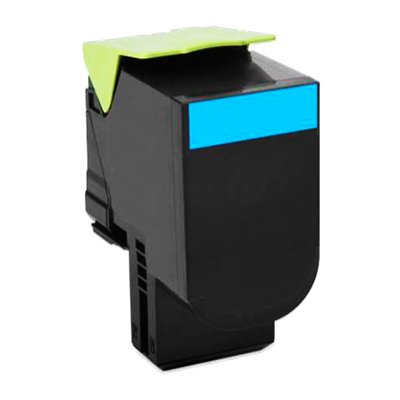 Lexmark CX310/CX410/CX510 Cyan Cartucho de Toner Original - 80C20C0/80C20CE/802C
