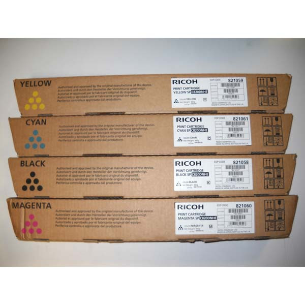 Ricoh Aficio SP-C820DN/SP-C821DN Negro Cartucho de Toner Original - 820116