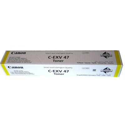 Canon CEXV47 Amarillo Cartucho de Toner Original - 8519B002