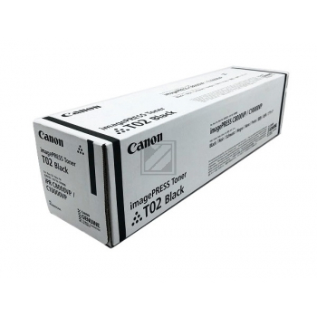 Canon T02 Negro Cartucho de Toner Original - 8529B001