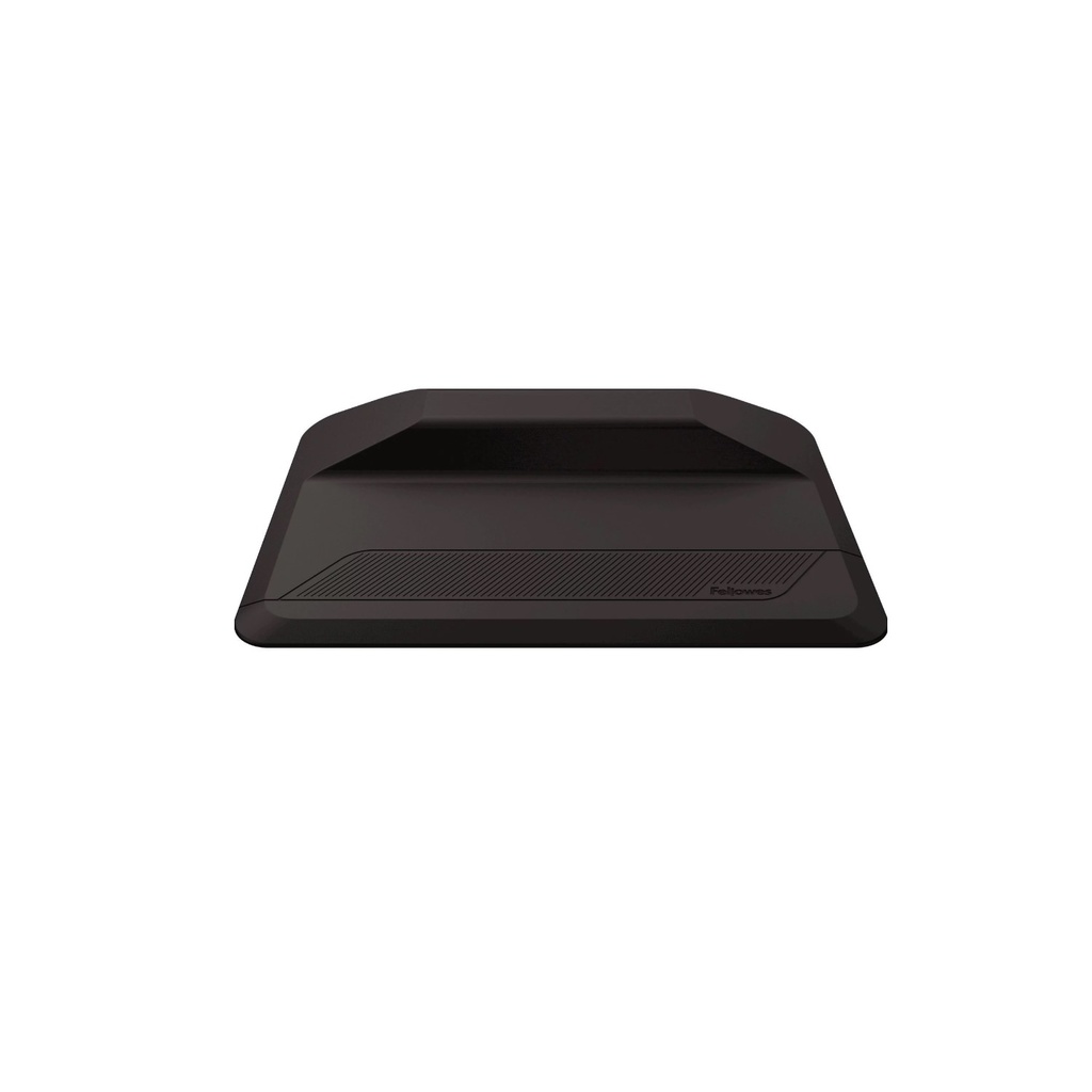 Fellowes ActiveFusion Alfombra Antifatiga - Peldaño para Multiples Posiciones de Pie - Bordes Biselados - Diseño Ergonomico - Color Negro
